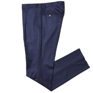 De Petrillo（デ ペトリロ）ウールサキソニーソリッド1プリーツテーパードパンツ PANTALONI Z/C TW23003 13022002082｜guji