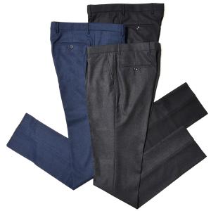 CARUSO（カルーゾ）BUTTERFLYバタフライ ウールサキソニーソリッド4B