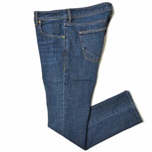 INCOTEX BLUE DIVISION（インコテックス ブルーディヴィジョン）Slim Fit ヴィンテージウォッシュスリムテーパードストレッチデニム 407-81576｜guji