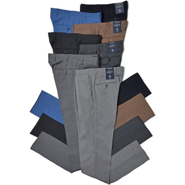 INCOTEX（インコテックス）SLIMFIT SUPER100'sウールトロピカル1プリーツテーパ...