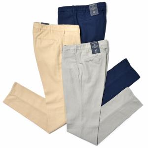 INCOTEX（インコテックス）SLIMFIT CHINO LINOチノリノ ガーメントダイリネンコットンテーパードパンツ 11575 13041203052｜guji