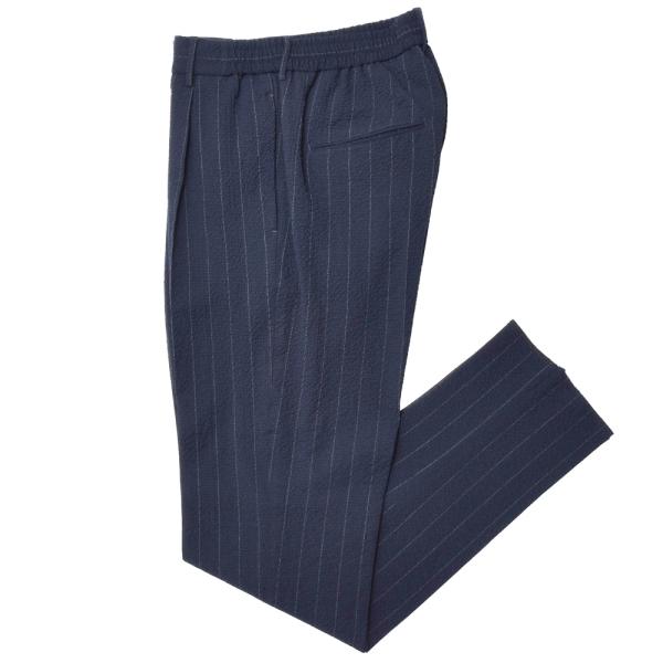 TAGLIATORE（タリアトーレ）NEWMANニューマン ウールストレッチシアサッカー1プリーツシ...