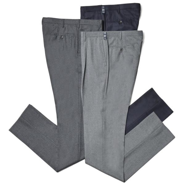 Rota（ロータ）ウールサキソニー1プリーツパンツ / テーパード 13052200059