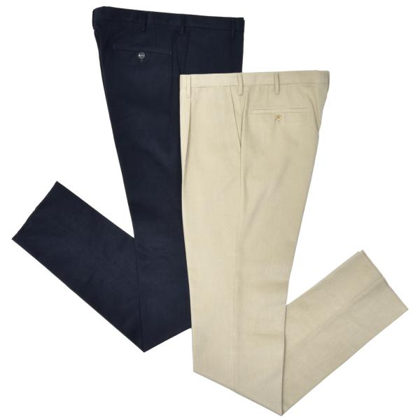 Rota（ロータ）コットンツイル1プリーツパンツ / テーパード 13052202059