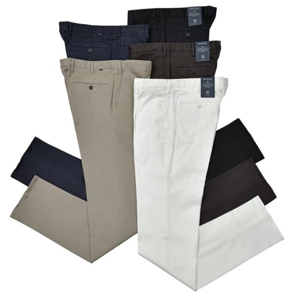 INCOTEX（インコテックス）コットンストレッチチノパンツ / テーパード / 31 130562...