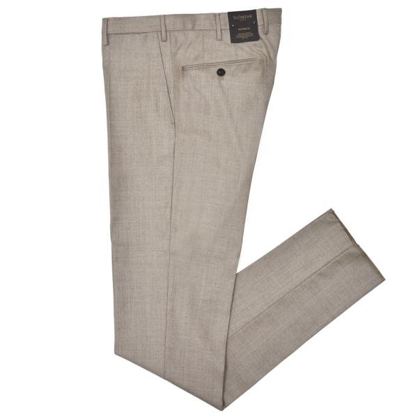 INCOTEX（インコテックス）ウールウーステッドフランネルパンツ / テーパード / 35 130...