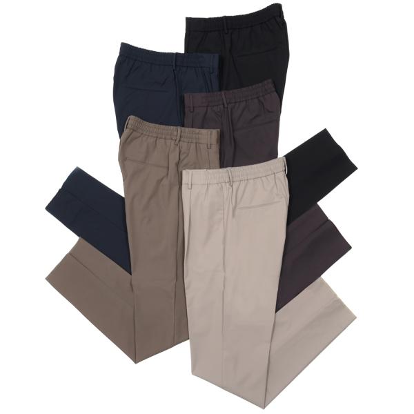 TAGLIATORE（タリアトーレ）NEWMANニューマン テックナイロンジャージ1プリーツテーパー...