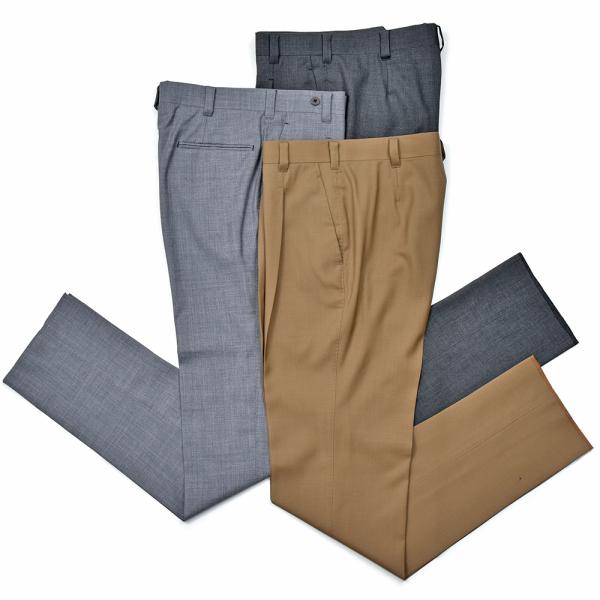 IGARASHI TROUSERS（五十嵐トラウザーズ）ウールトロピカル1Pパンツ / テーパード ...