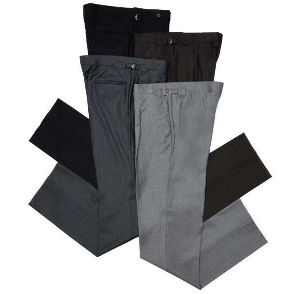 IGARASHI TROUSERS（五十嵐トラウザーズ）ウールサキソニーサイドアジャスター1Pパンツ...