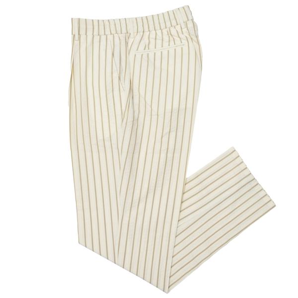 BERWICH（ベルウィッチ）SAKE GYMサケジム コットンシアサッカーストライプ1プリーツシャ...