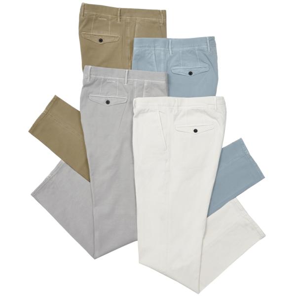 INCOTEX SLACKS（インコテックス スラックス）TAPERED FIT オーガニックストレ...