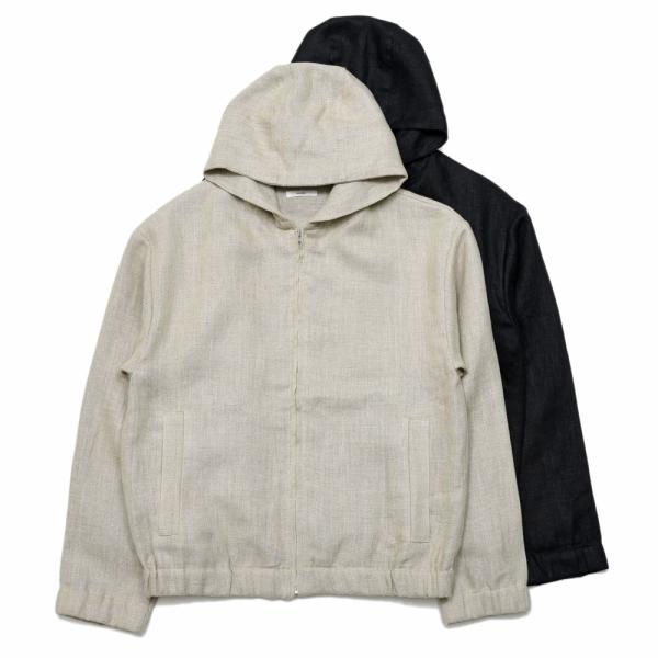 moncao（モンサオ）リネンフーディブルゾン M021378-LN 14061400172