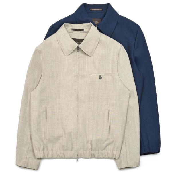 MONTEDORO（モンテドーロ）ウールトロピカルジップブルゾン 474-51801(M) 1406...