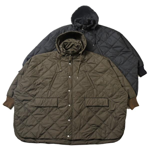 THROW（スロー）RAIN ポリエステルキルティングフーデッドコート TH222-G04 1412...