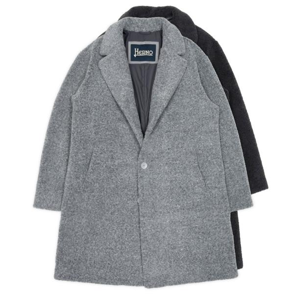 HERNO（ヘルノ）エコファーチェスターフィールドコート CA000206U-12735 14152...