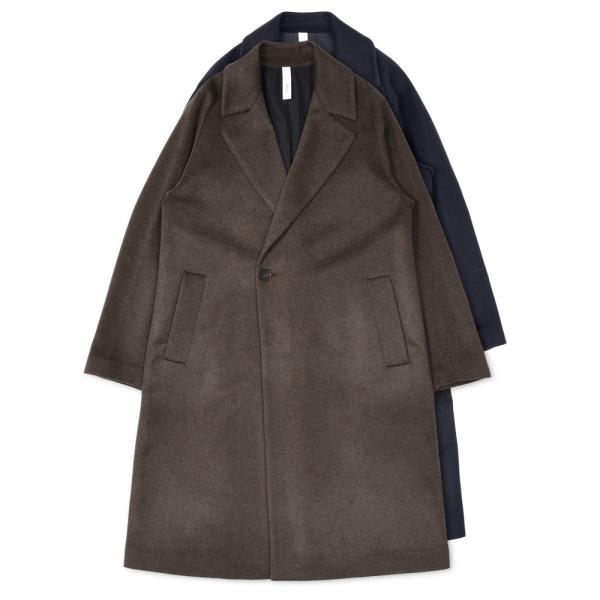 Hevo（イーヴォ）SURBOスルボ カシミアフランネル1Bセミダブルコート SURB840 141...