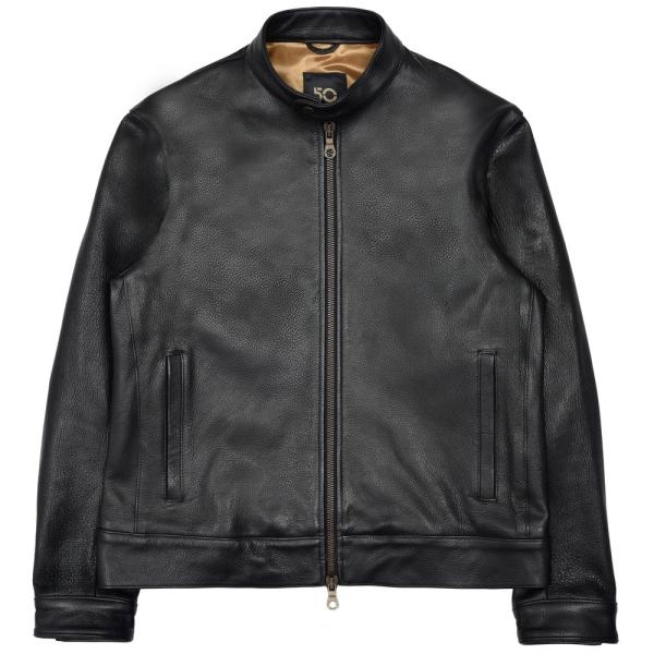 Cinquanta（チンクアンタ）ゴートレザーシングルライダース R532 14252002146