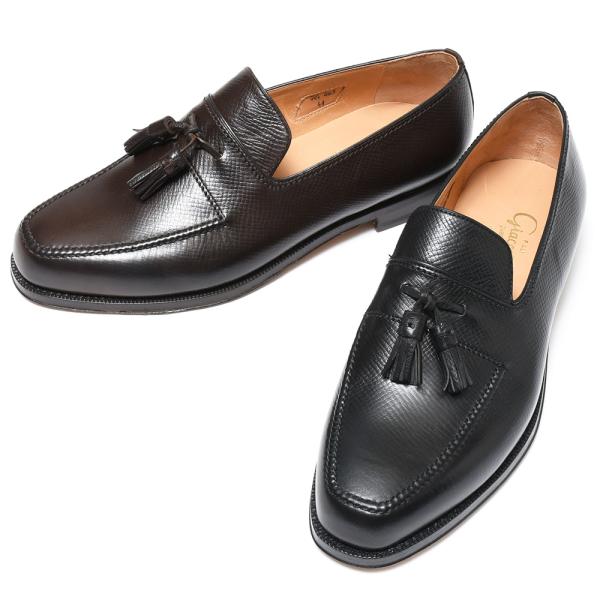 F.LLI Giacometti（フラテッリジャコメッティ）ユタカーフレザータッセルローファー FG...