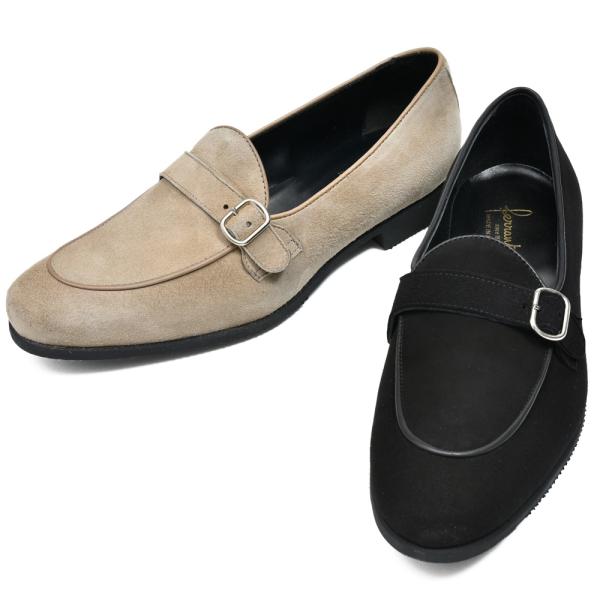 FERRANTE（フェランテ）スエードシングルストラップローファー SIRENAシレナ（ラバーソール...