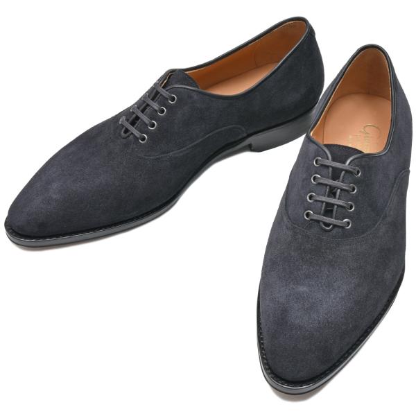 F.LLI Giacometti（フラテッリジャコメッティ）カーフスエードオックスフォードシューズ ...