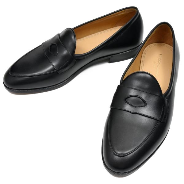 BAUDOIN &amp; LANGE（ボードイン アンド ランジ）カーフレザーペニーローファー GRAND...