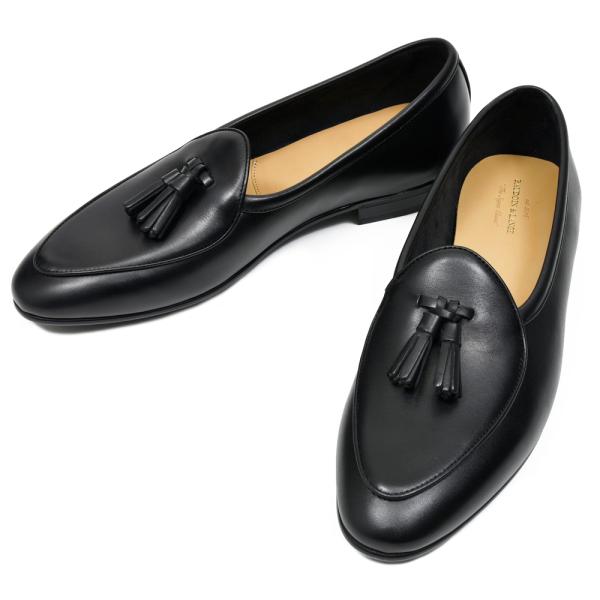 BAUDOIN &amp; LANGE（ボードイン アンド ランジ）カーフレザータッセルローファー SAGA...