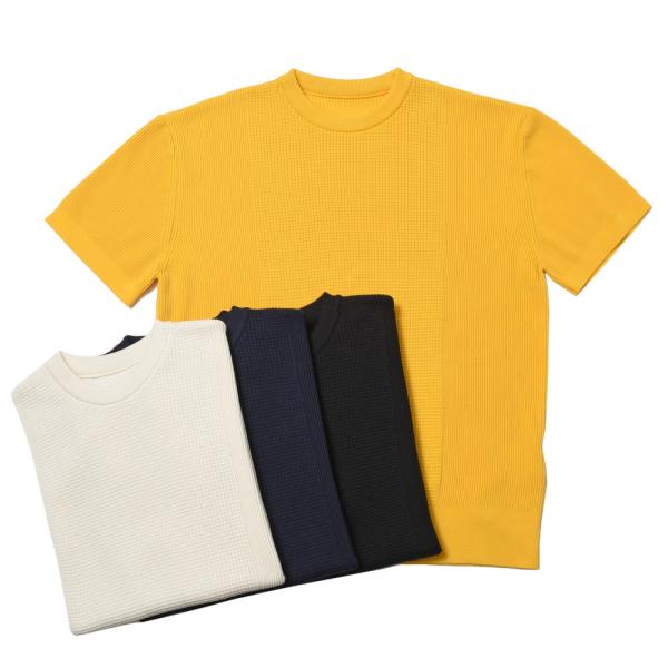 V::loom（ヴイルーム）フィラメントコットンサーマルリブクルーネックS/Sニット 206-764...