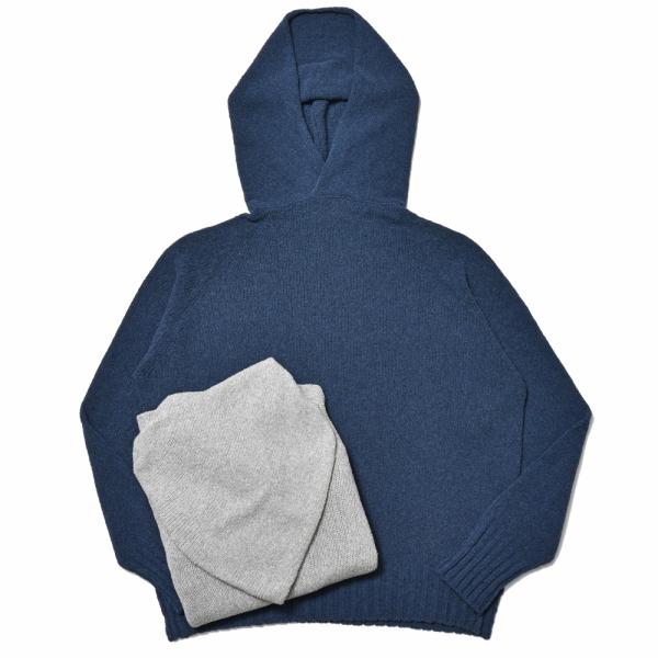 ma&apos;ry&apos;ya（マリア）コットンナイロンブークレニットフーディ YMK009 1604140102...