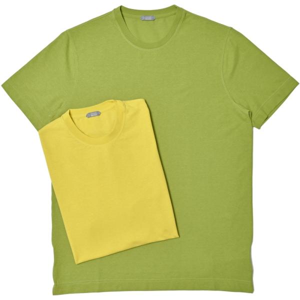 ZANONE（ザノーネ）オーガニックアイスコットンS/Sクルーネックカットソー TSHIRT MC/...