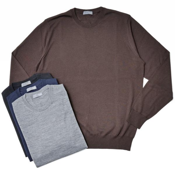 Drumohr MODERN（ドゥルモア モダン）メリノクルーネックニット D0D103 16046...