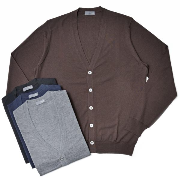 Drumohr MODERN（ドゥルモア モダン）メリノVネックカーディガン D0D109 1604...