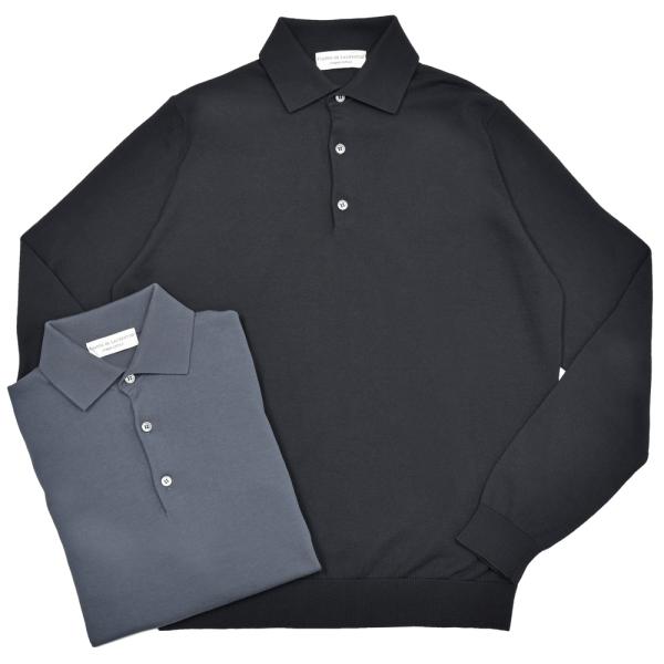 FILIPPO DE LAURENTIIS（フィリッポ デ ローレンティス）クレープコットンL/Sニ...