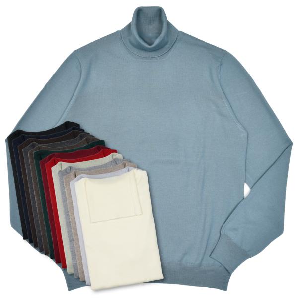 GRAN SASSO（グランサッソ）12ゲージウールタートルネックニット 55157/14290 1...