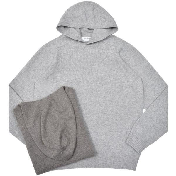 GRAN SASSO（グランサッソ）セミミドルゲージスーパージーロンラムズウールプルオーバーニットフ...