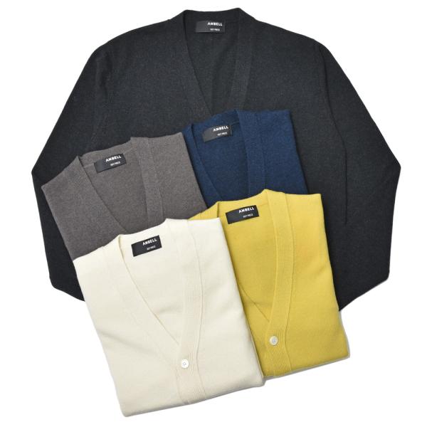 AMBELL(アンベル)KEY PIECE ミドルゲージウールカーディガン 00098 160524...
