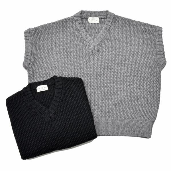 ma'ry'ya（マリア）ウールニットベスト YRK048 16052402025