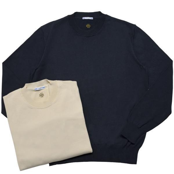 JACOB COHEN（ヤコブコーエン）コットンクルーネックニット 226-35306 160550...