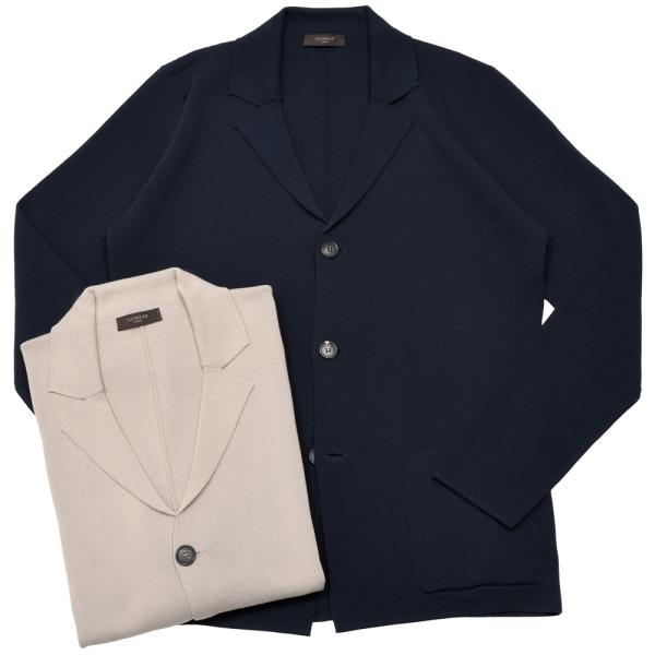 ZANONE（ザノーネ）コットンミラノリブニットジャケット 472-55701(M) 1606530...