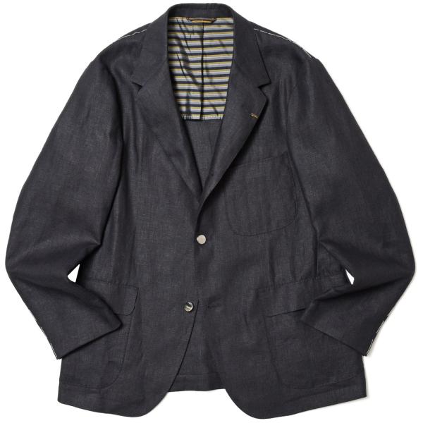 ORBIUM（オルビウム）BOATING BLAZER ヘヴィーリネンキャンバス3Bジャケット 10...