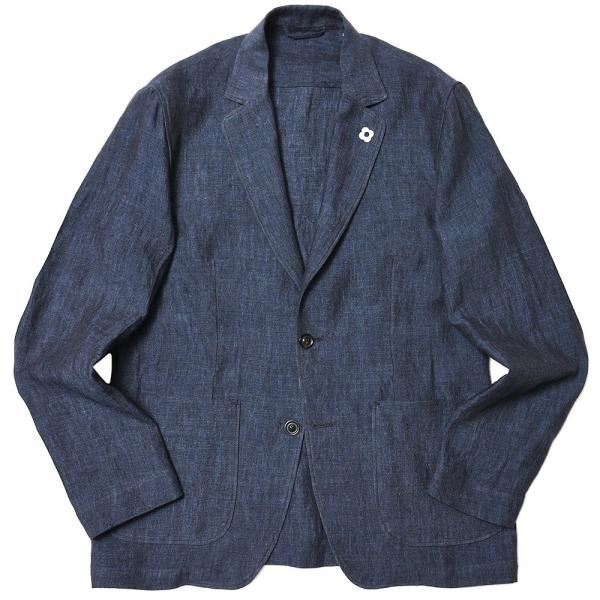 LARDINI（ラルディーニ）AMAアマ リネンソリッド2Bライトジャケット JXAMAJ/EPSS...