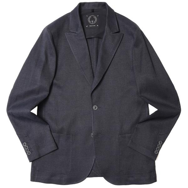 T-JACKET（ティージャケット）ストレッチリネンポリエステル2Bジャケット 83310006 1...