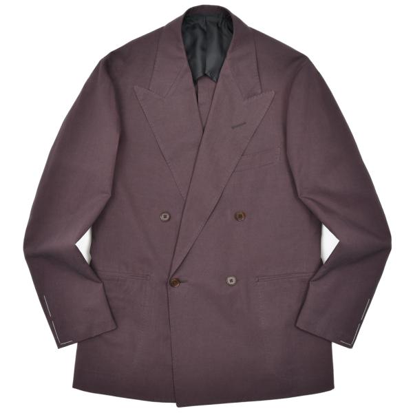 garoh（ガロウ）jacket03 コットンリネンツイル4Bダブルジャケット 1705180021...
