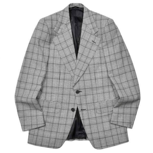 HUSBANDS（ハズバンズ）ウールグレンチェック2Bジャケット H13A COSB 1705240...