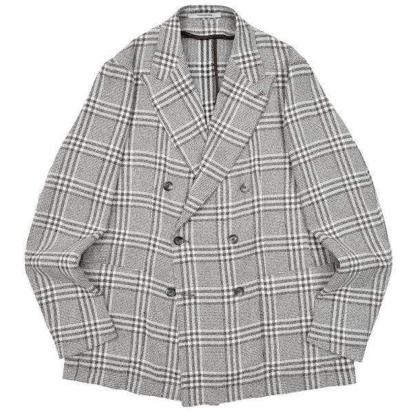 TAGLIATORE（タリアトーレ）LIGHTライト コットンミックスライトツィードオーバーチェック...