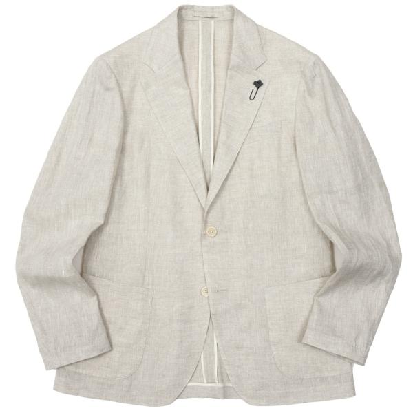 LARDINI（ラルディーニ）RIETIリエティ リネンソリッド2Bライトジャケット JD6205/...
