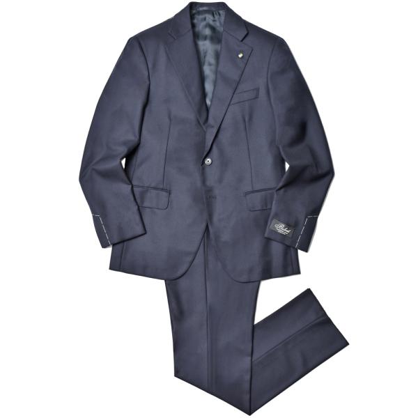 Belvest（ベルベスト）SUPER180'sウールツイル3B1プリーツスーツA305S-1191...