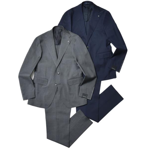 TAGLIATORE（タリアトーレ）VESVIOヴェスビオ ウールトロピカル2B1プリーツスーツ 2...