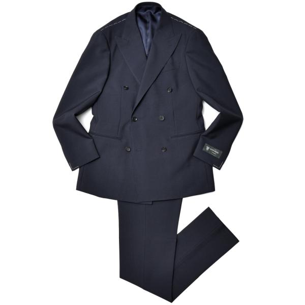 guji（グジ）ウールモヘア6B1プリーツダブルスーツ(MADE BY RING JACKET / ...