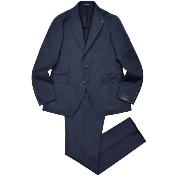 TAGLIATORE（タリアトーレ）VESVIOヴェスビオ SUPER110'sウールヘリンボーン2...