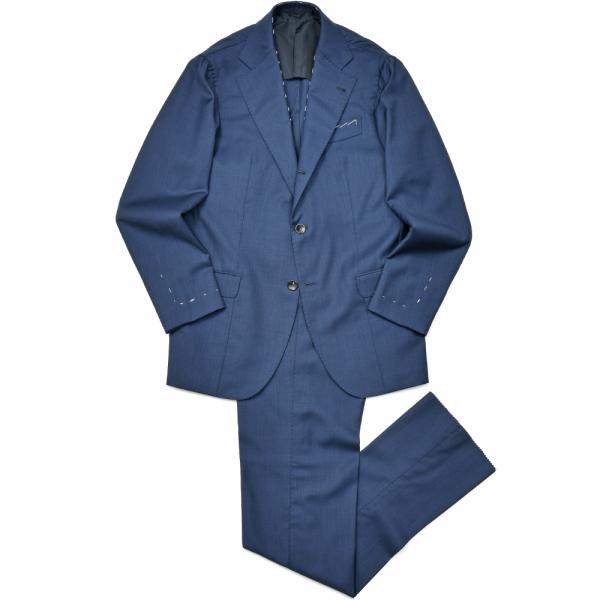 Alfonso Sirica（アルフォンソ シリカ）ウールシャークスキン3B1プリーツスーツ 171...